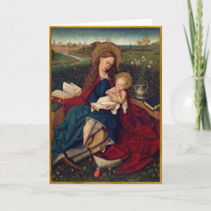 Cartes Pour Fêtes Annuelles Madonna de l'humilité