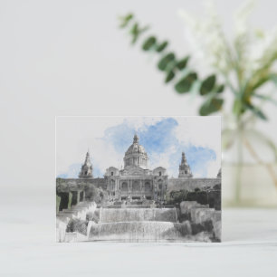Cartes Pour Fêtes Annuelles Madrid Espagne - Souvenir de vacances avec ville P
