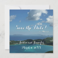 Magens Bay, St-Thomas Mariage Save the Date