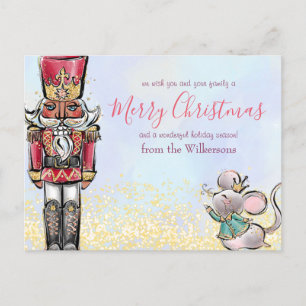 Cartes Pour Fêtes Annuelles Magique Casse-Noisette Hiver Merveilles Noël