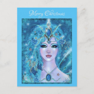 Cartes Pour Fêtes Annuelles Magique fée d'hiver par Renee Lavoie