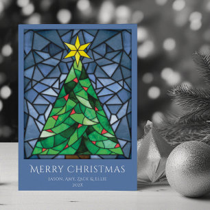 Cartes Pour Fêtes Annuelles Main colorée vintage dessinée