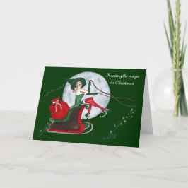 Cartes Pour Fêtes Annuelles Maintenir la magie dans Noël