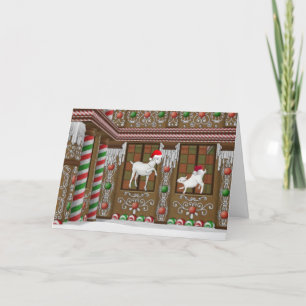 Cartes Pour Fêtes Annuelles Maison de pain d'épices Noël