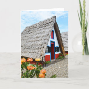 Cartes Pour Fêtes Annuelles Maison traditionnelle dans Santana, Madère