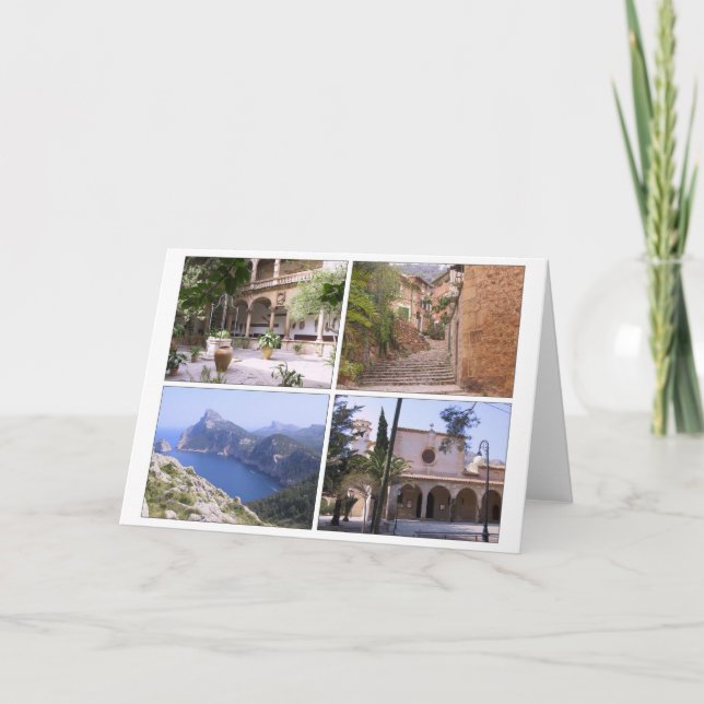 Cartes Pour Fêtes Annuelles Majorque (Devant)