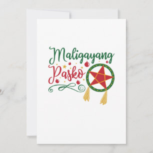 Cartes Pour Fêtes Annuelles Maligayang Pasko Philippines Noël Philippines