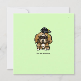 Cartes Pour Fêtes Annuelles Maltipoo est un génie