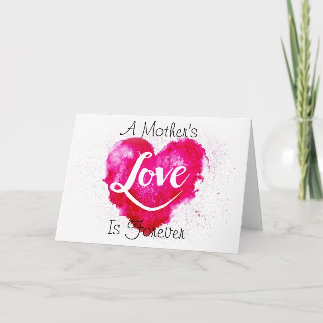 Cartes Pour Fêtes Annuelles Maman (Devant)