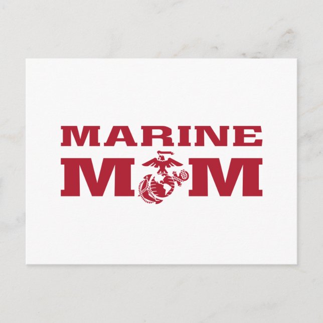 Cartes Pour Fêtes Annuelles Maman de marines (Devant)