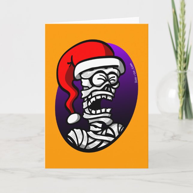 Cartes Pour Fêtes Annuelles Maman de Noël (Devant)