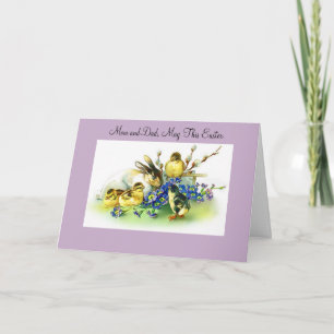 Cartes Pour Fêtes Annuelles Maman et papa de Pâques