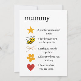 Cartes Pour Fêtes Annuelles Maman j'aime ton cadeau, jeton j'aime cadeau, appr
