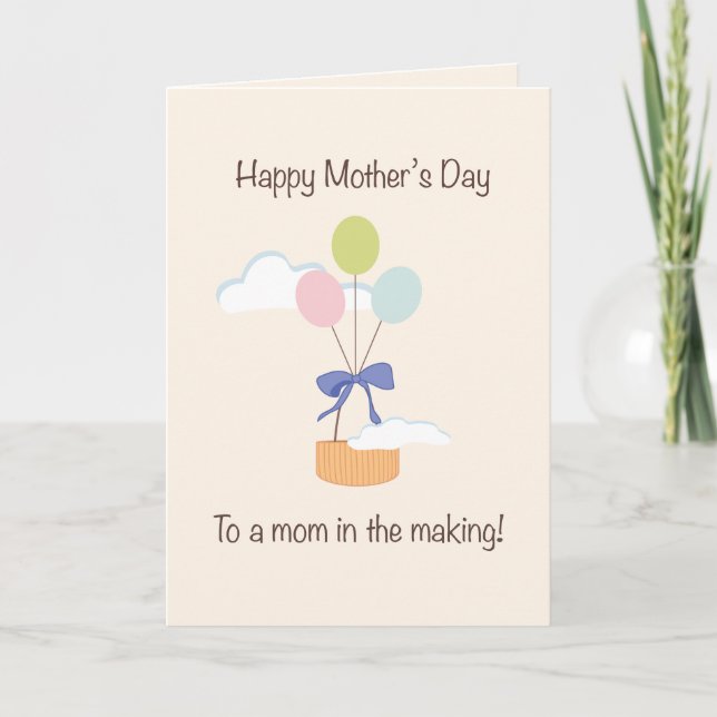 Cartes Pour Fêtes Annuelles Maman sera la fête des mères (Devant)