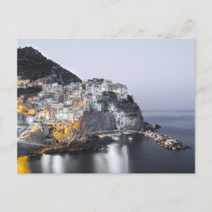 Cartes Pour Fêtes Annuelles Manarola Cinque Terre Ligurie Italie Beaux-Arts ca