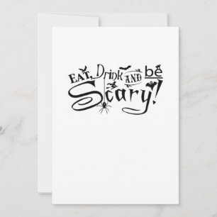 Cartes Pour Fêtes Annuelles Manger Boire Et Être Simple Et Décontracté Effraya