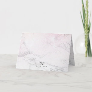 Cartes Pour Fêtes Annuelles Marbre de luxe personnalisé