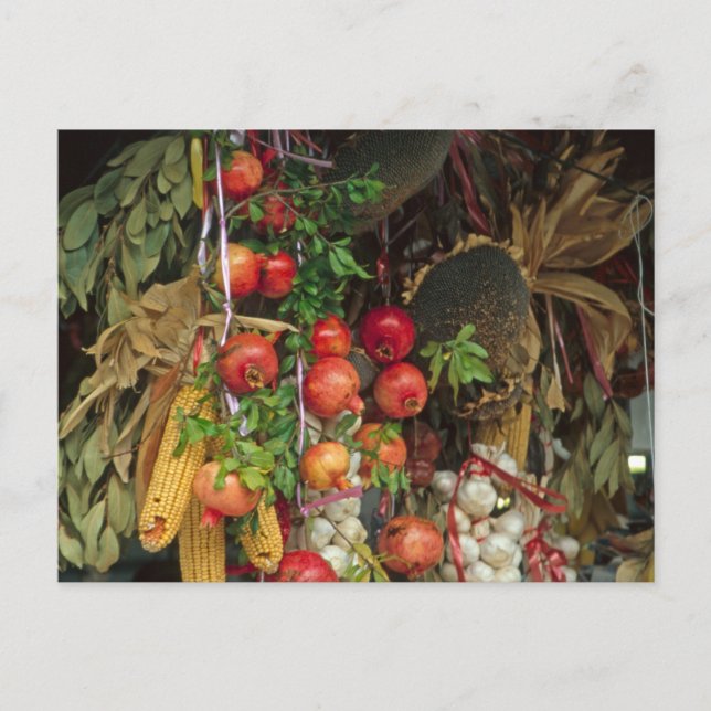 Cartes Pour Fêtes Annuelles Marché Stall Florence (Devant)