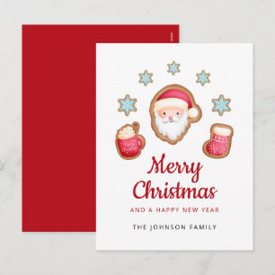 Cartes Pour Fêtes Annuelles Mare Santa Claus Joyeux Noël