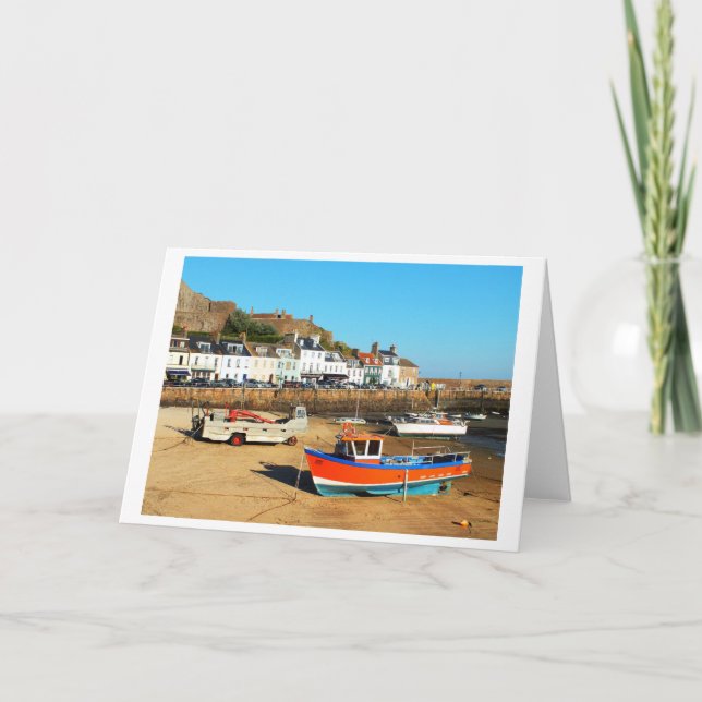 Cartes Pour Fêtes Annuelles Marée basse à Gorey (Devant)