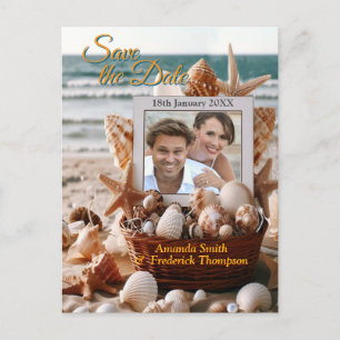 Cartes Pour Fêtes Annuelles Mariage de bord de mer Célébrations sur la plage