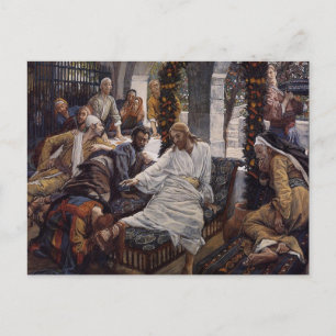 Cartes Pour Fêtes Annuelles Marie Laver les pieds de Jésus