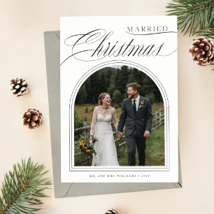 Cartes Pour Fêtes Annuelles Marié Noël 3 Arche photo Nouveau marié