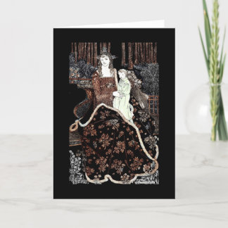 Cartes Pour Fêtes Annuelles Marie tenant le bébé Jésus