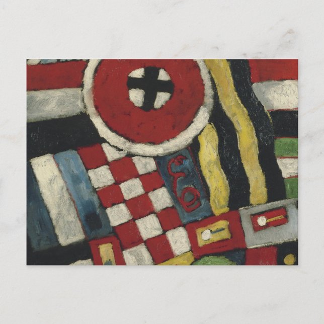 Cartes Pour Fêtes Annuelles Marsden Hartley - Berlin Abstraction (Devant)