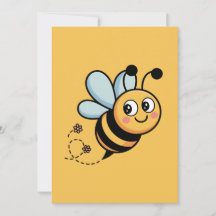 Mascotte d'abeille adaptée aux enfants avec une tr