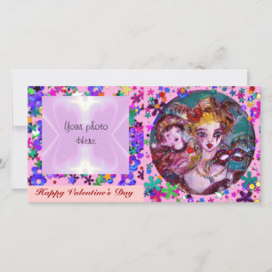 CARTES POUR FÊTES ANNUELLES MASQUERADE DE VALENTINE VÉNÉTIENNE MASQUÉRADE MASQ