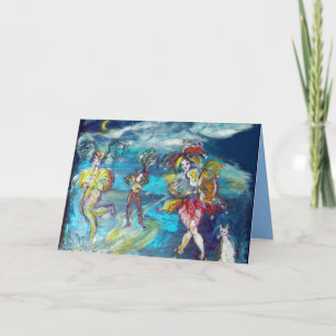 Cartes Pour Fêtes Annuelles MASQUERADE NUIT DANSE ET MUSIQUE Saint-Valentin