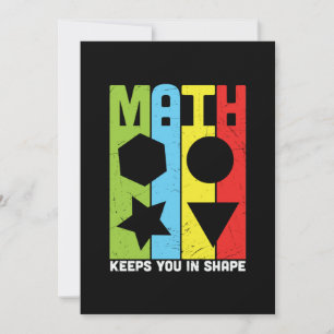 Cartes Pour Fêtes Annuelles Math Enseignant Math Math vous maintient dans la f