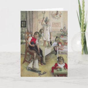 Cartes Pour Fêtes Annuelles Matin de Noël