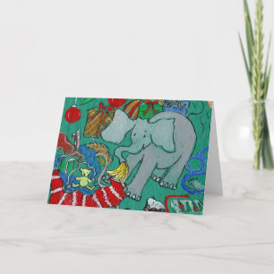 Cartes Pour Fêtes Annuelles Matin de Noël