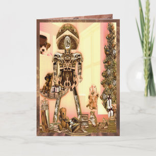 Cartes Pour Fêtes Annuelles Matin de Noël