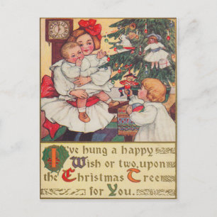 Cartes Pour Fêtes Annuelles Matin de Noël