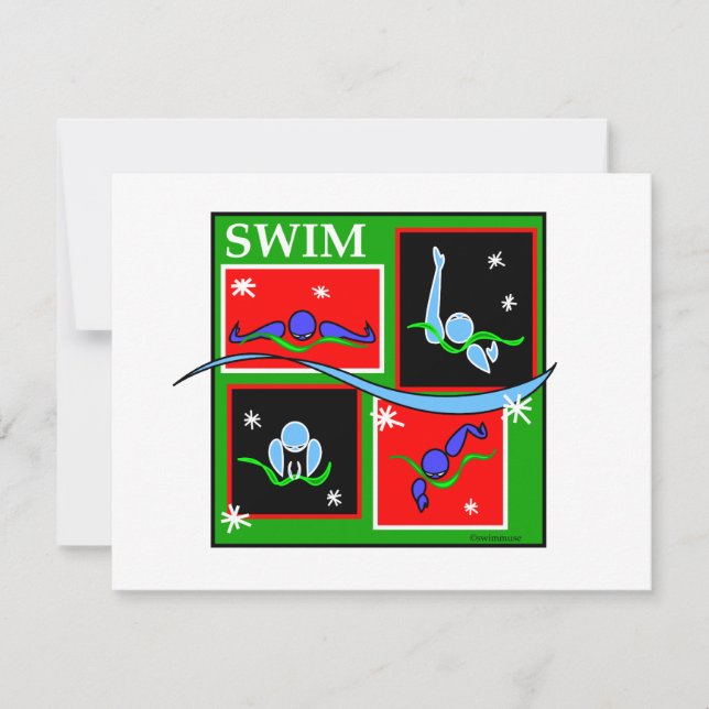 Cartes Pour Fêtes Annuelles Matin de Noël de la MI (Devant)