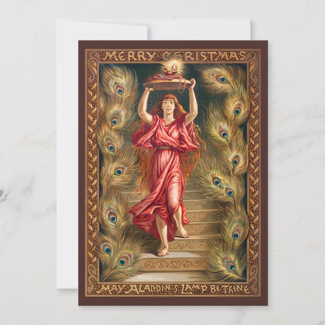Cartes Pour Fêtes Annuelles May Aladdin Lamp Be Yours Holiday Card (Devant)