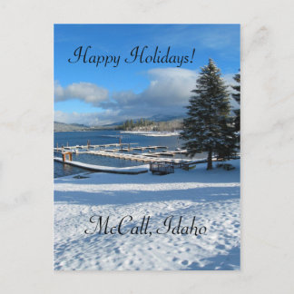 Cartes Pour Fêtes Annuelles McCall, salutations de vacances Idaho