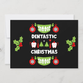 Cartes Pour Fêtes Annuelles Médecin dentaire Xmas