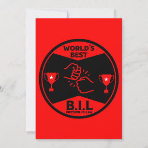 Cartes Pour Fêtes Annuelles Meilleur beau-frère