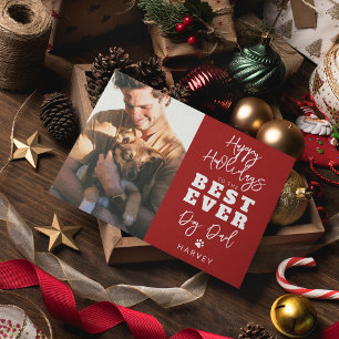 Cartes Pour Fêtes Annuelles Meilleur Papa Chien de tous les temps   Photo