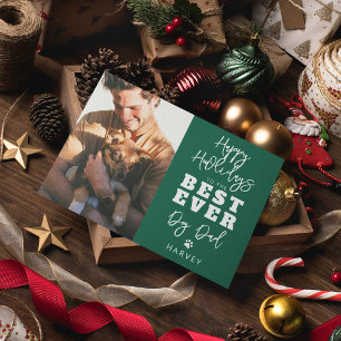 Cartes Pour Fêtes Annuelles Meilleur papa chien de tous les temps Photo
