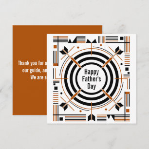 Cartes Pour Fêtes Annuelles Meilleur Papa de Fléchettes – Bonne Fête des Pères