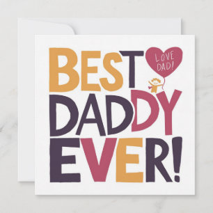 Cartes Pour Fêtes Annuelles Meilleur Papa du Monde Fête des Pères