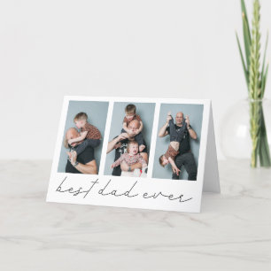 Cartes Pour Fêtes Annuelles Meilleur papa jamais 3 Fête des pères photo