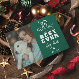 Cartes Pour Fêtes Annuelles Meilleur père de chien   Photo
