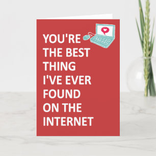 Cartes Pour Fêtes Annuelles Meilleure chose sur Internet Rencontres en ligne