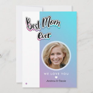 Cartes Pour Fêtes Annuelles Meilleure maman du monde